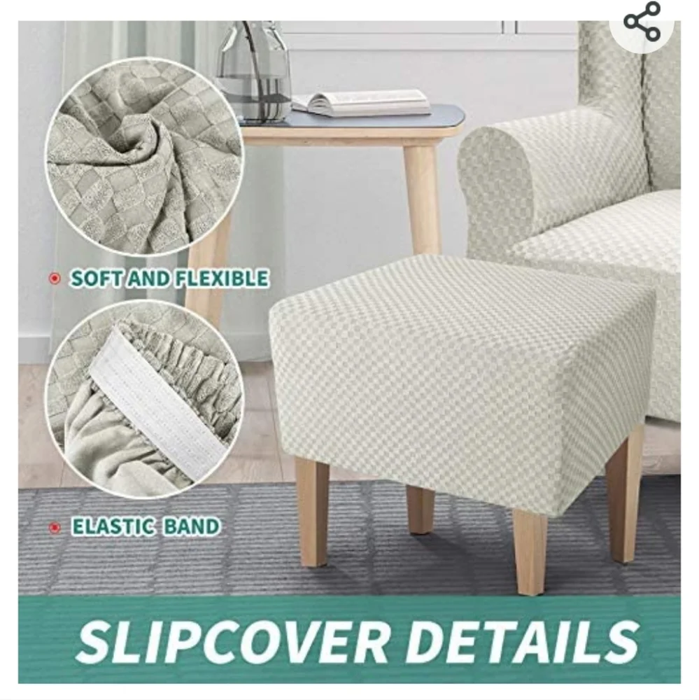 NWT Ottoman Slipcover
